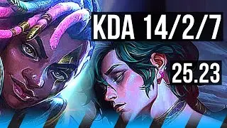 EKKO vs HWEI (MID) | 14/2/7 | EUW Master | 25.23