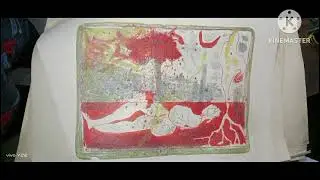 Graphics art(print making)⭐Medium:- Lithography on paper &hearts;️রঙ ও REKHA 👍SAVE TREES PLANT TREES 