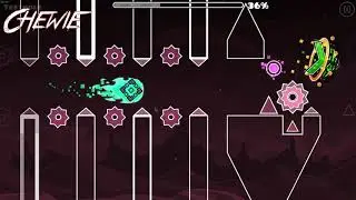 Grim Grinning Ghosts (Hard/Insane Demon) By: Me(Chewie) | Geometry Dash