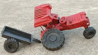 Aaj hamare tractor trolley ke pahiye kahi kho gaye | mini tractor wala cartoon | kartik toy 2.6 |