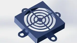Steel Metal Solidworks Vent Tutorial