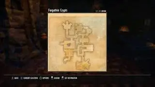 Forgotten Crypts Dungeon - Boss Locations
