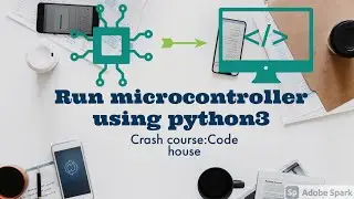 How to run microcontroller using python3 Crash course