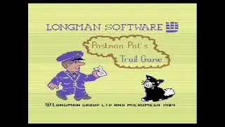 (Gameplay - 2409) Postman Pat's Trail Game (Commodore 64 - 73)