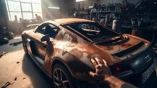Full Rust Repair on an Audi R8 &mdash; POV Garage Restoration Documentary