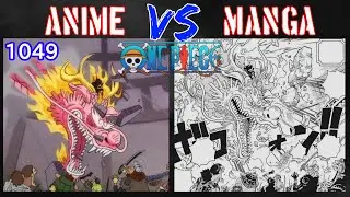Anime VS Manga | ワンピース - One Piece Episode 1049