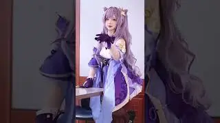 Genishin impact keqing cosplay ❤️ #anime #tiktok #fashion #cosplay #shots #games #genshinimpact