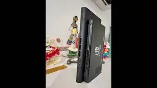 Nintendo Switch 2 and Switch 1 size comparison #nintendoswitch #nintendo