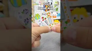 🩹Cute DIY ￼ Paper Band-Aid!? #diy #diycrafts #cutecrafts #papercraft #crafts #craft #cute
