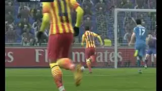 Pro Evolution Soccer 2013 Real VS Barca Highlights - I Love IT & Slam Harder