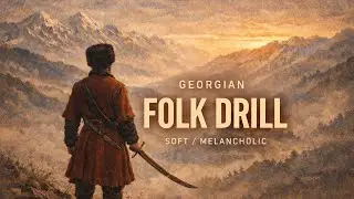 Georgian Folk Drill Instrumental (Soft & Melancholic) | Caucasus Vibes + Drill Rhythm (146 BPM)