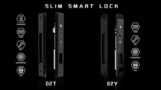 02Y & 02T Dual Protection slim smart lock