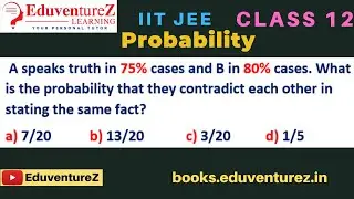 A speaks truth in 75% cases and B in 80% cases. What is the probability that they contradict each ot