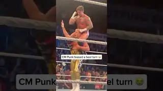 Cm punk almost turned heel #wwe #wrestlingfuture #aewwrestling #aew #wwetalky #wwefan #dalimsharma