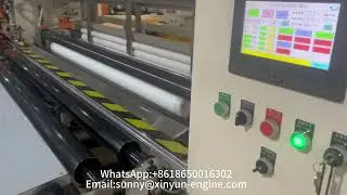 Glue Laminating & Embossing Machine for Medical Bed Sheet & Dental Pad Roll