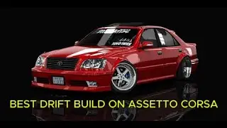 Best Drift Build On Assetto Corsa! Drifting thru downtown In the Toyota Crown!