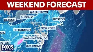 NYC weather: Talking snow chances, extreme cold for weekend
