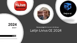 Examenspreekuur Latijn 2024 #CELatijn2024 #Livius2024