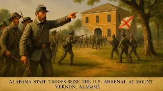 The Rolling Tide | AL State Troops Seize Arsenal 1861