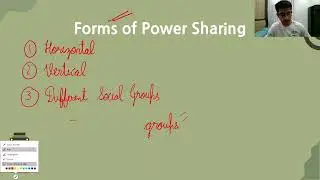 Power Sharing Class 10 Civics | Part 2 | Forms of Power Sharing in India