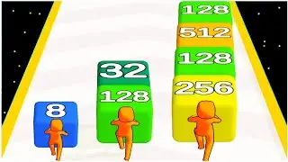2048 Run 3D - Gameplay Walkthrough - Levels 71-80
