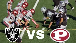 Modesto raiders JV week 3 defensive highlights