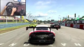 Porsche 911 GT3 R - Project Cars 3 | Logitech g920 gameplay