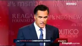 Republican rivals clash over job creation records