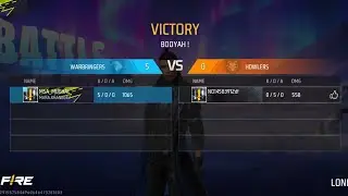 Noob vs Noob | 1v1 Lone Survivor Clean Sweep in Free Fire!