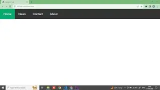 How To Create A Navigation Bar In HTML & CSS | Navigation Bar With HTML & CSS | Learn As Code.