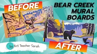 Bear Creek Time Lapse Community Mural Boards