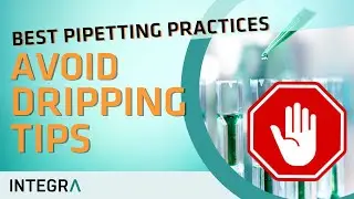 How to use a pipette: Avoid dripping tips