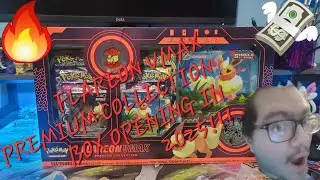 Opening Pok&eacute;mon TCG Flareon VMAX Premium Collection Box in 2025 🔥