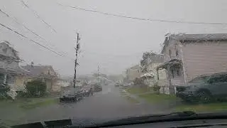 Caught in a Downpour: Heavy Thunderstorm in Throop, PA, August 3, 2024