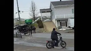 A Winter Morning In Charm, Ohio: Ohio's Amish Country