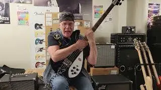 Rickenbacker 4005 Bass 2024 reissue. Quick demo.