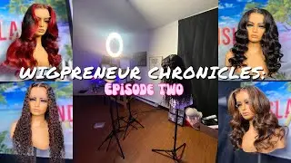 WIGPRENEUR CHRONICLES Ep.2 - New Setup, and Dealing with Unexpected Lighting Issues...sigh