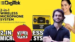 Digiteck | wireless microphone DWM-116 | Unboxing #digitek #microphone #abhinavchoudhary