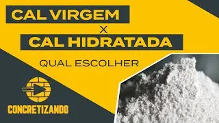 Tudo sobre CAL VIVA e CAL HIDRATADA