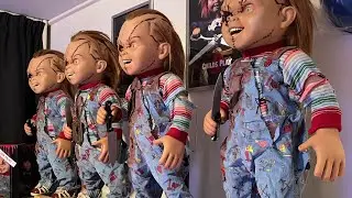 Life size chucky doll collection child&rsquo;s play good guys 2025 Sideshow Dream rush Neca Tots