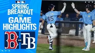 Rays-Red Sox clash lives up to the hype! | Spring Breakout Highlights