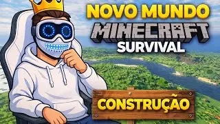 🌍 Minecraft Saga #1 | O Primeiro Dia no Mundo Survival