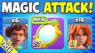 MAGIC MIRROR IS AMAZING!!! TH16 Attack Strategy (Clash of Clans)