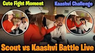 Scout vs Kaashvi Live Challenge Turns Into Cute Fight Moment 💙