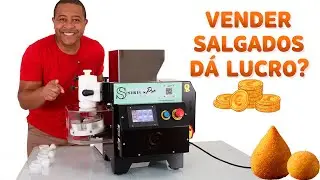 Ganhe Dinheiro vendendo Salgados e Doces | Modeladora Autom&aacute;tica de Salgados e Doces Sirius SR 5.0