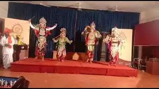 Best Karnataka  folk Doddata dance. Karnataka Janapada Vishwavidyalaya, gotagodi.