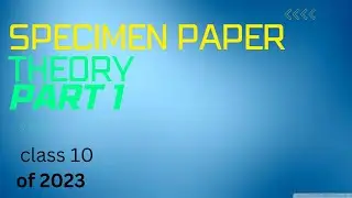 Icse class 10 computer speciman paper theory solution  of java