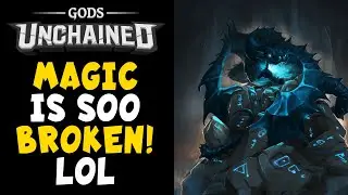 Magic is SOOO Broken It's Funny in Gods Unchained $GODS