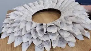 Shorewood-Troy Public Library Virtual Pinterest January 2021 - Book Wreath
