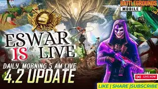 MORNING LIVE INDIA TOP100 PUSH #eswaryt  #bgmi #bgmilive #bgmilivetamil #eswarislive #gaming #pubg